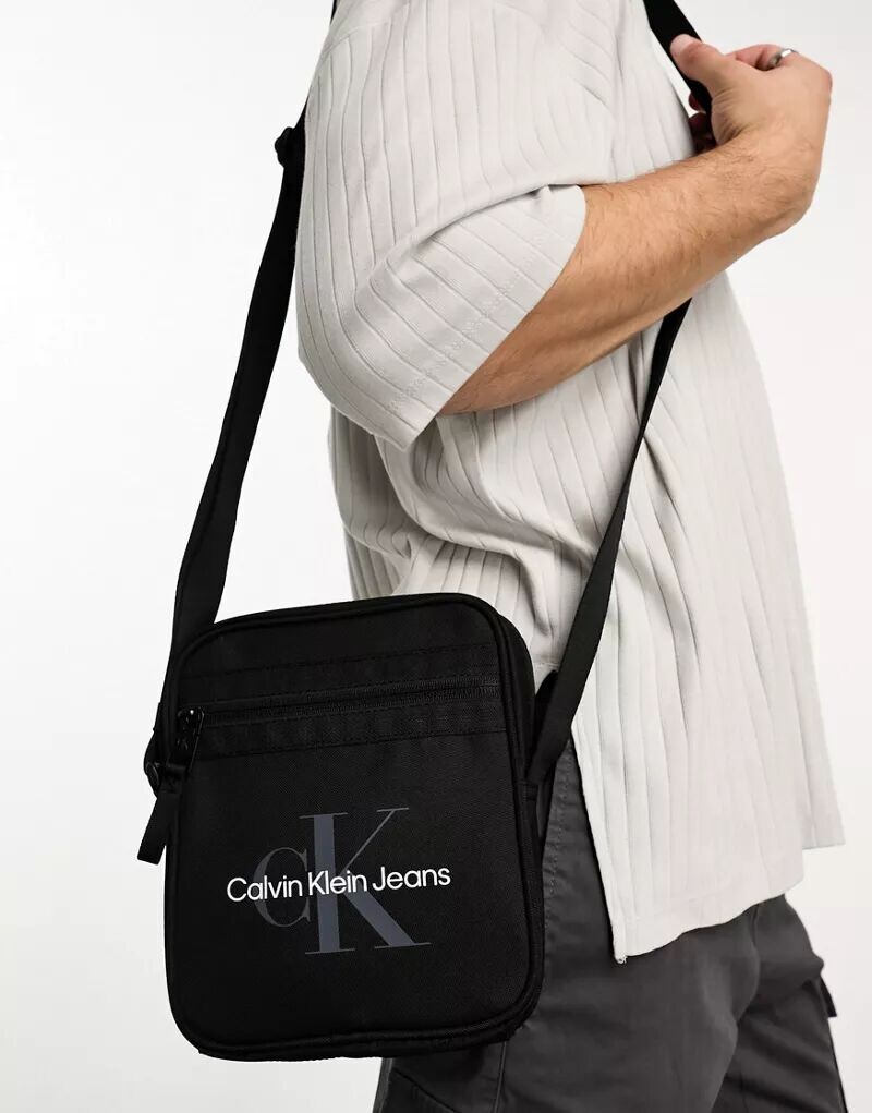 

Черная репортерская сумка CK Jeans Sport Essentials Calvin Klein