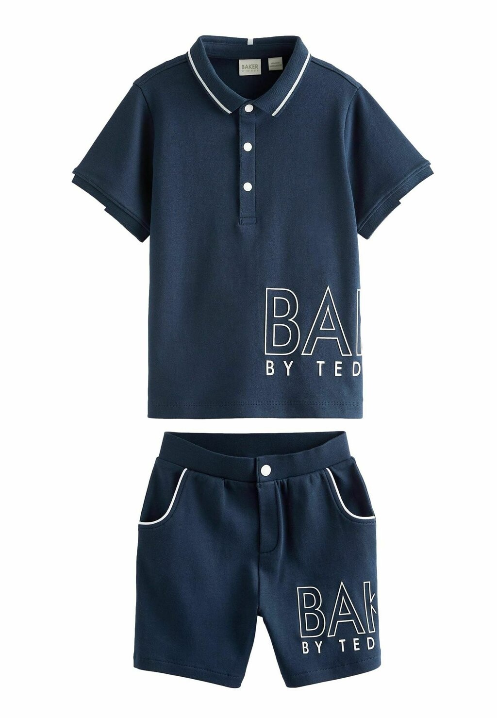 

Рубашка-поло SET Baker by Ted Baker, синий