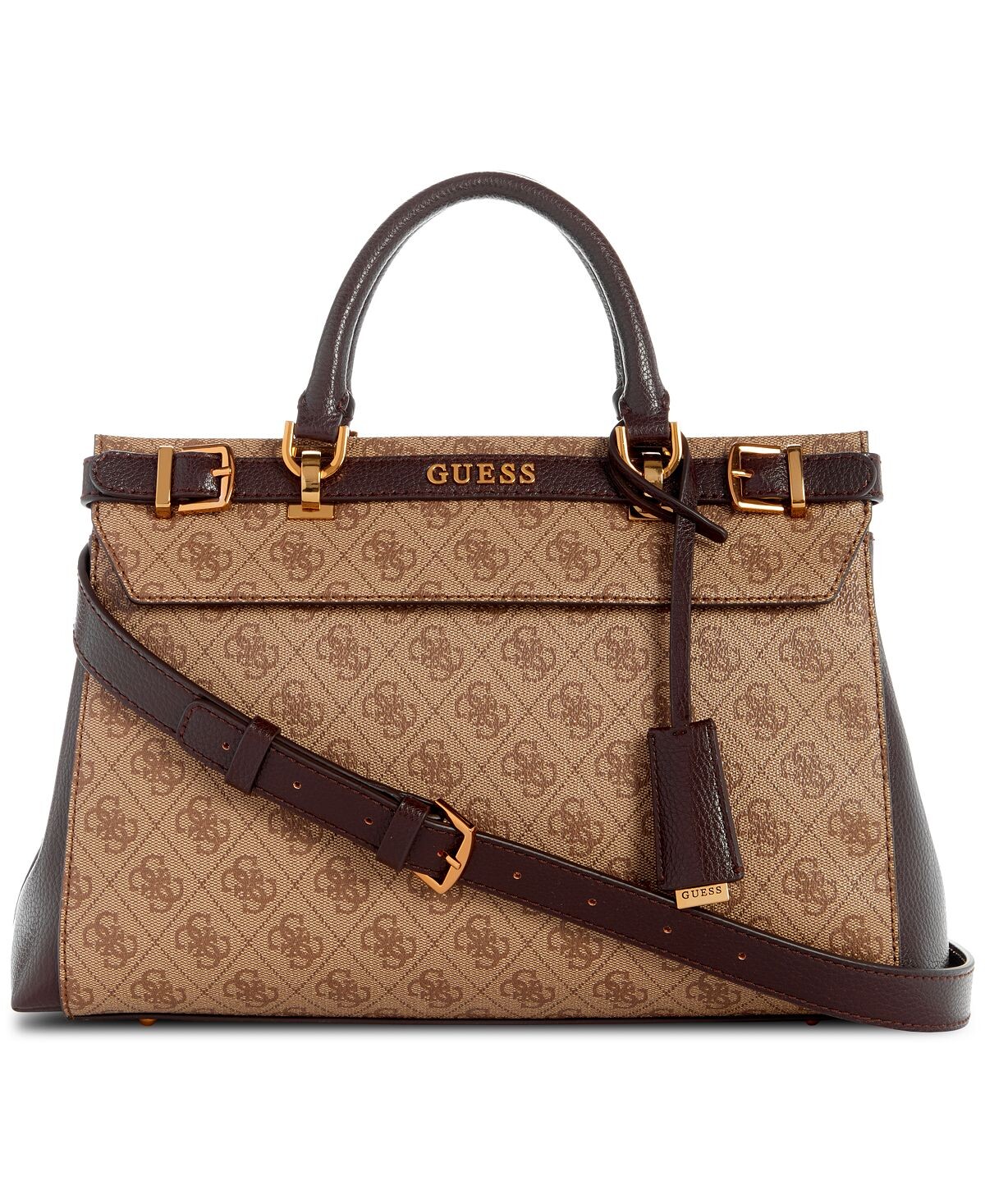 

Большая роскошная сумка с логотипом Sestri GUESS