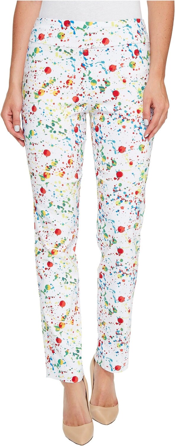 

Брюки до щиколотки без застежек Krazy Larry, цвет Splatter Paint