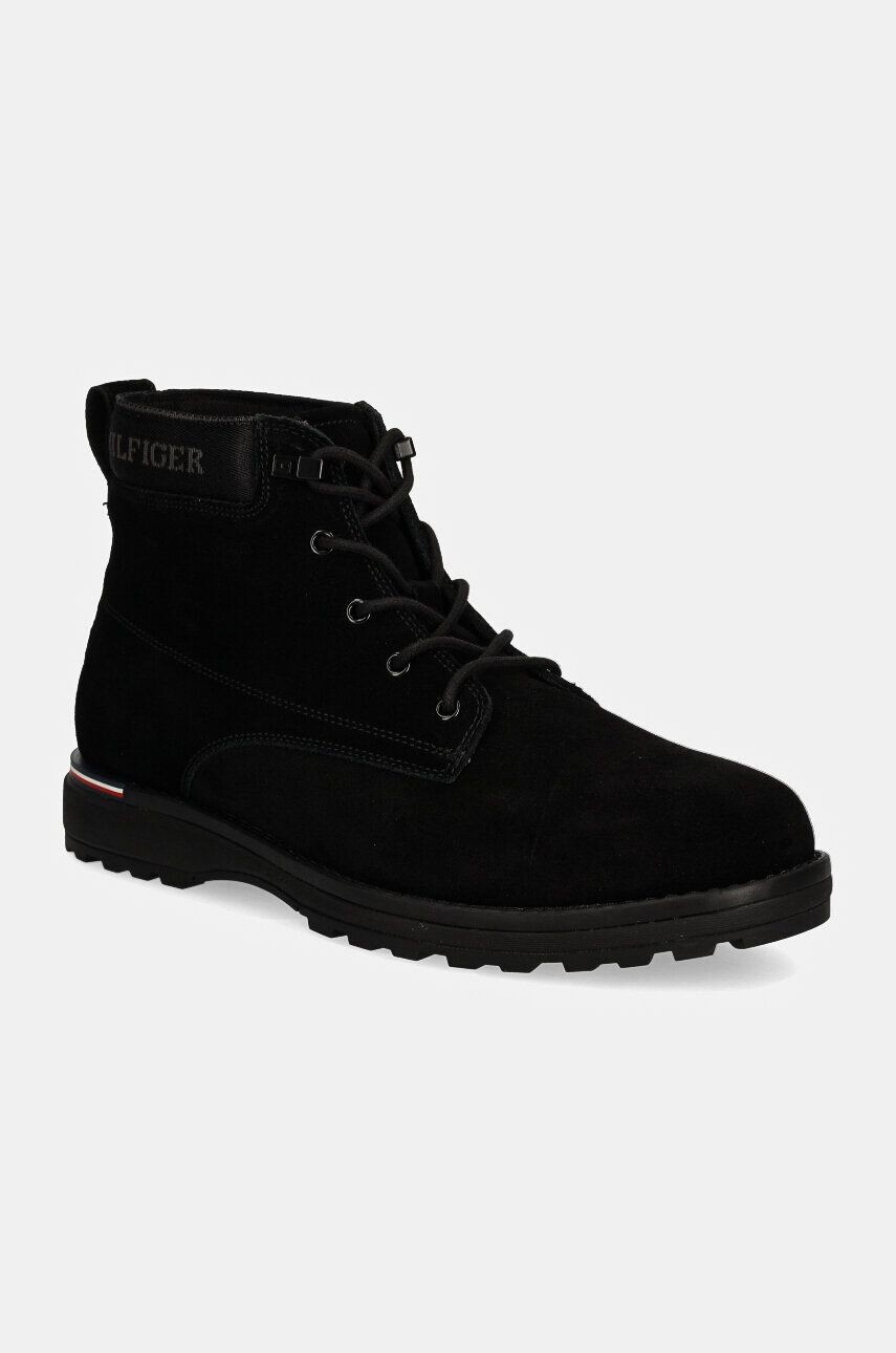 

Замшевые ботинки Tommy Hilfiger CORPORATE OUTDOOR SUEDE BOOT, черный