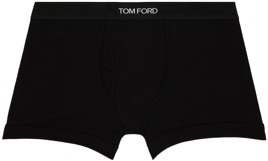 

Две пары черно-белых боксеров Tom Ford