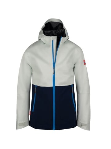 

Дождевик Trollkids Haugesund, цвет Wolkengrau/Marineblau