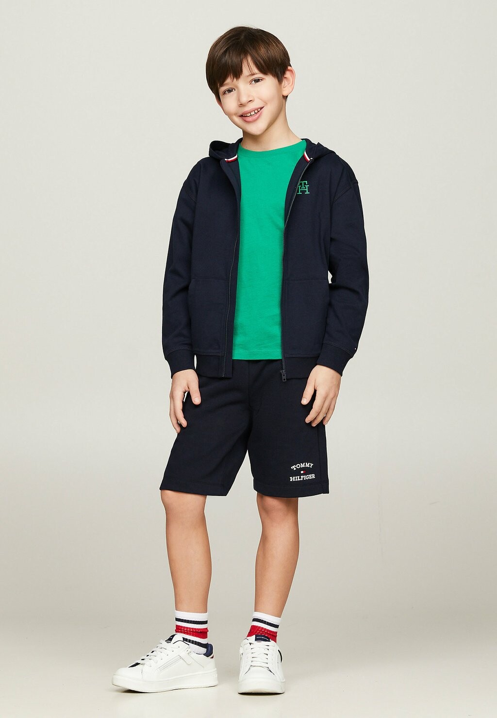

Толстовка MONOGRAM LIGHTWEIGHT Tommy Hilfiger, цвет desert sky