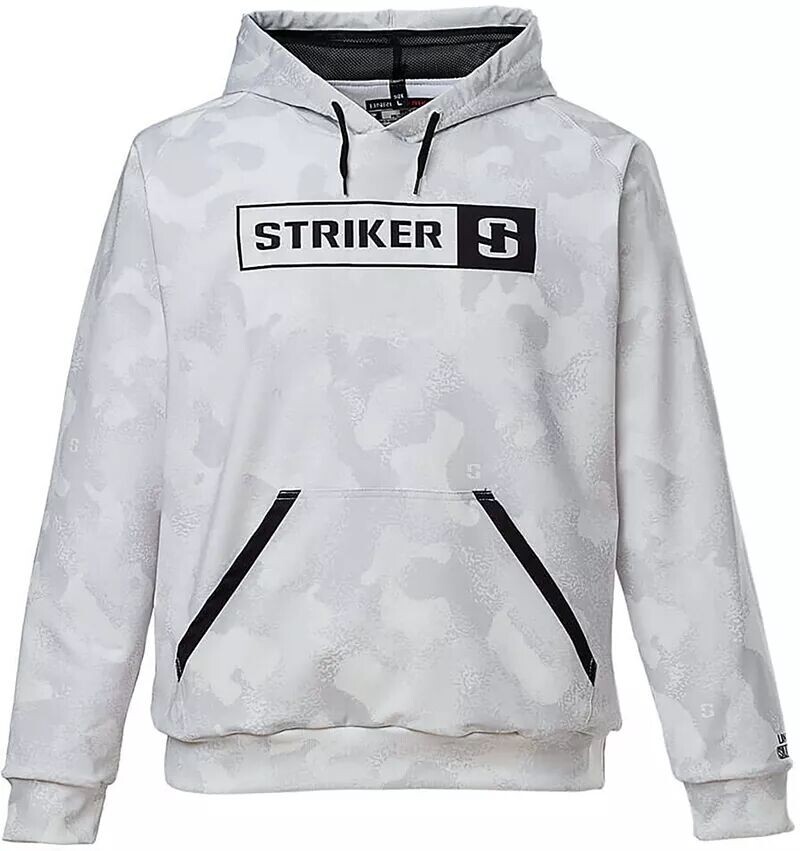 

Мужская белая худи Striker Brands Llc Kinetic Whiteout, белый