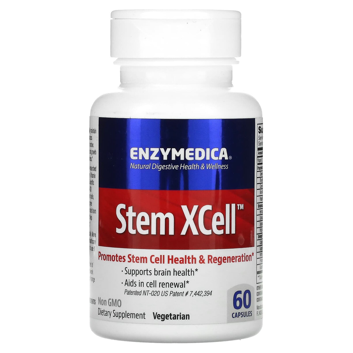 

Stem XCell, 60 капсул, Enzymedica