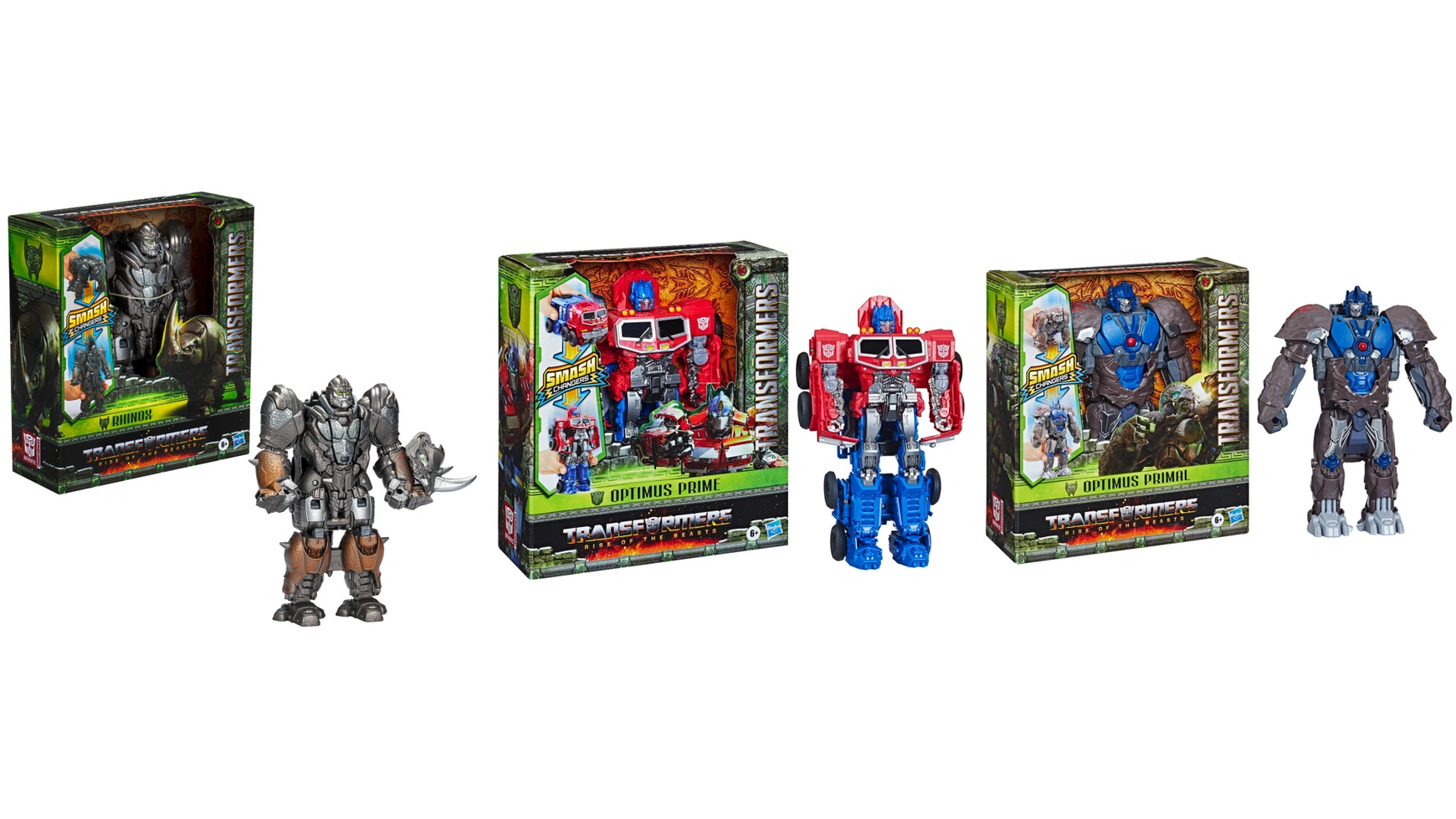 

Hasbro Трансформеры: Rise of the Beasts Smash Changers, 1 шт, в ассортименте