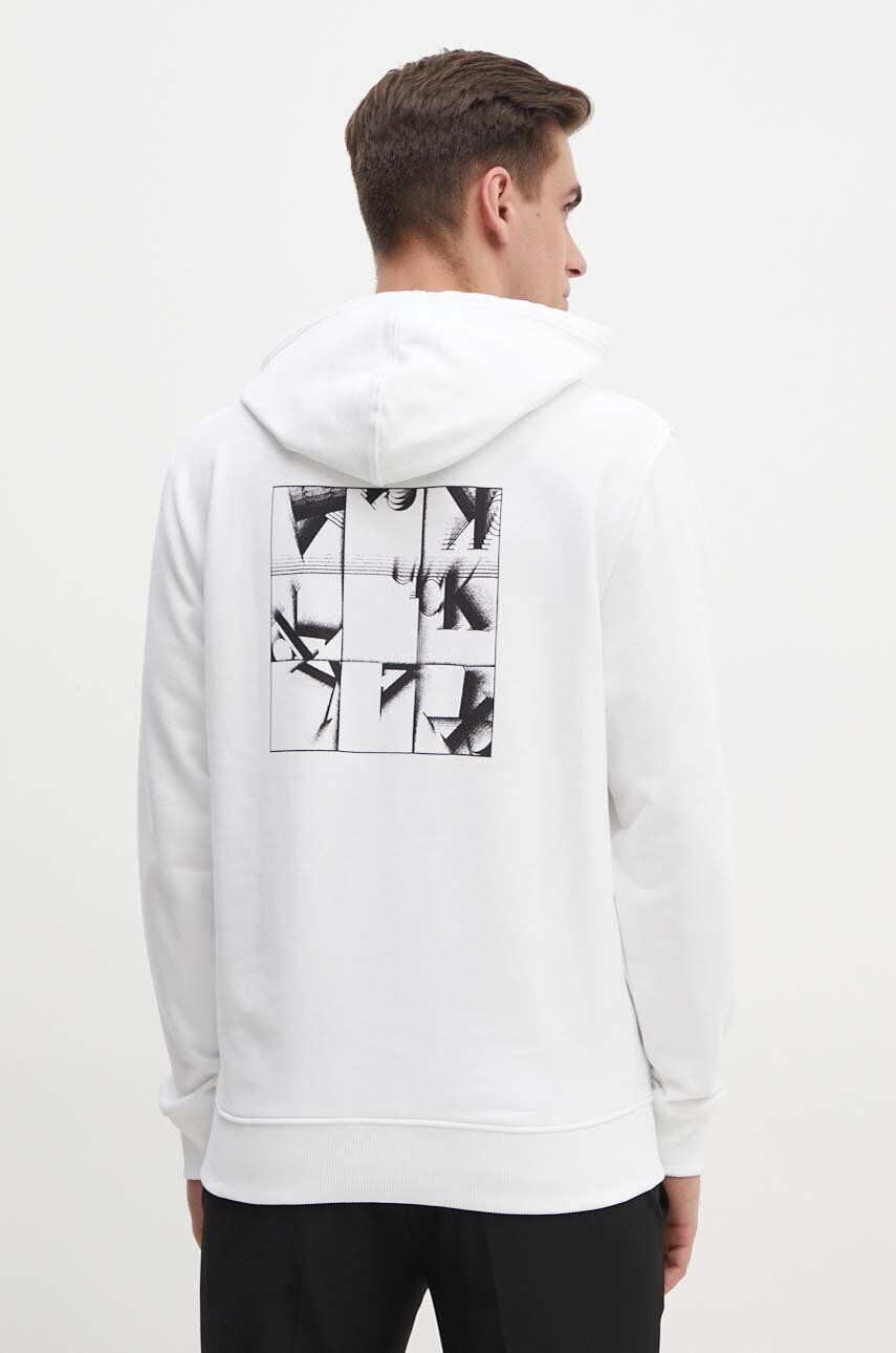 

Хлопковая толстовка Calvin Klein Jeans, белый