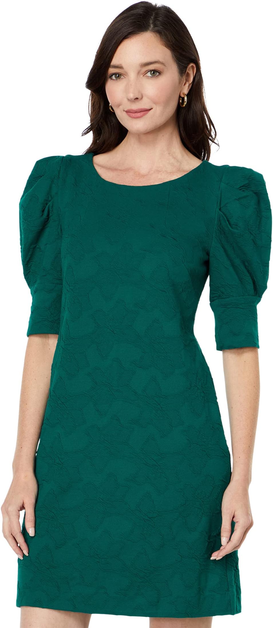 

Платье Knowles с рукавами до локтя Lilly Pulitzer, цвет Hosta Green Knit Pucker Jacquard