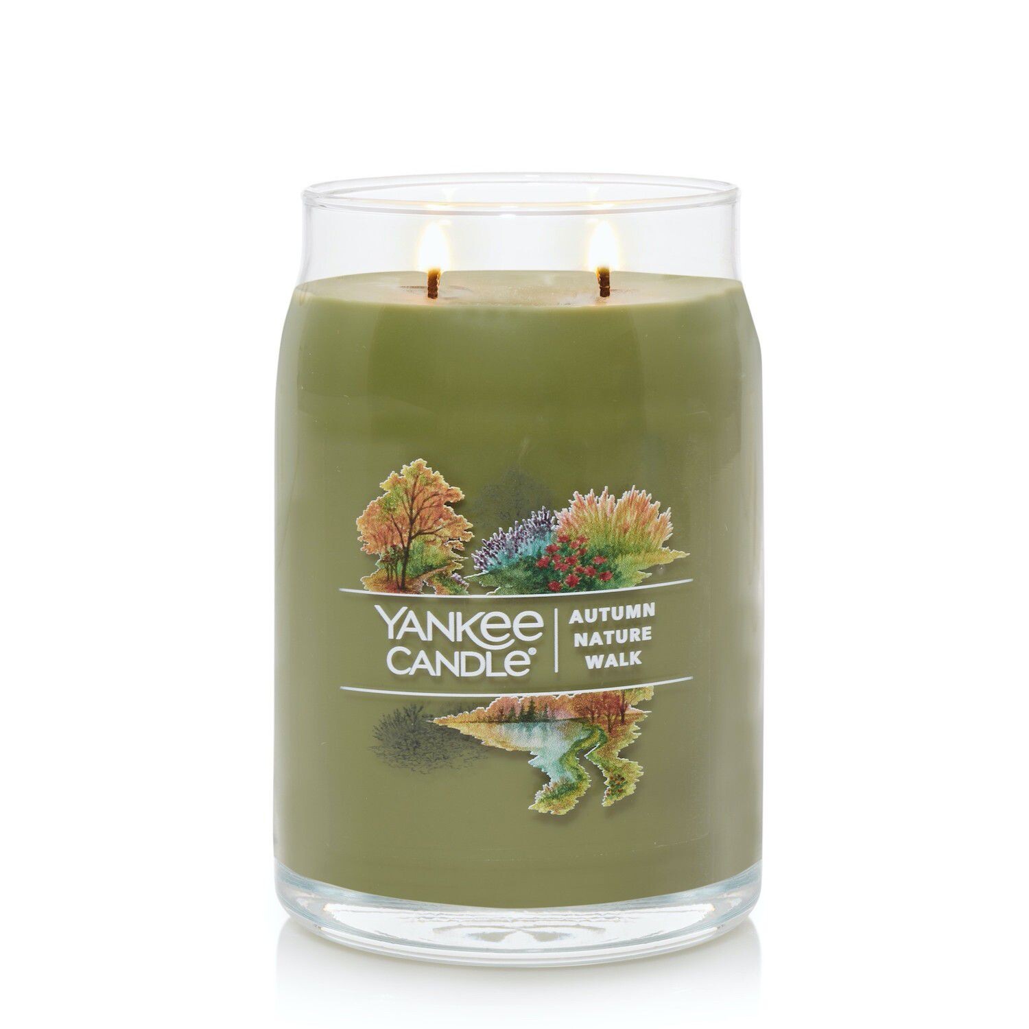 

Yankee Candle Autumn Nature Walk, 20 унций. Фирменная большая банка для свечей