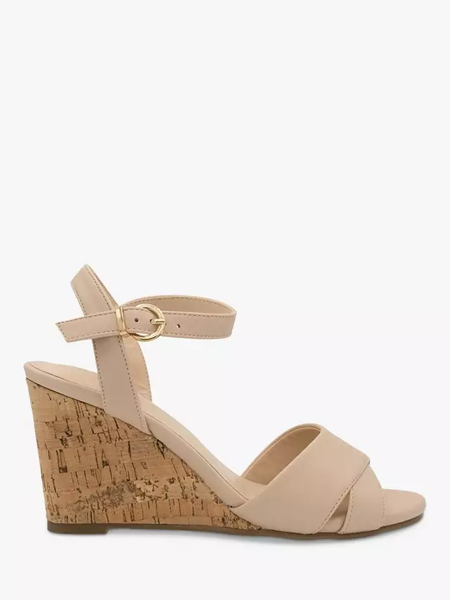 

Сандалии Paradox London Yumi Wedge, цвет nude