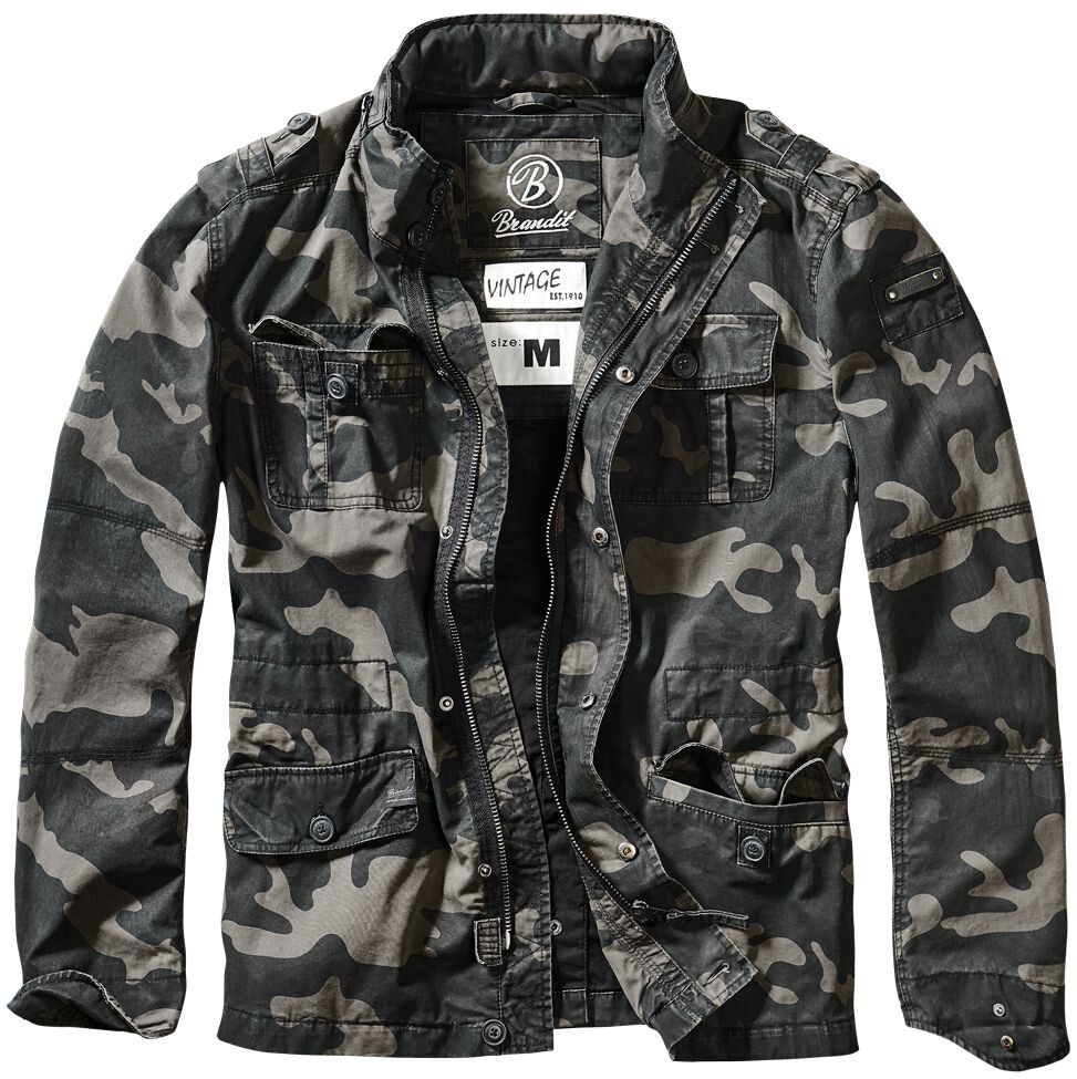 

Куртка Brandit Jacke Britannia Jacket, цвет Camouflage