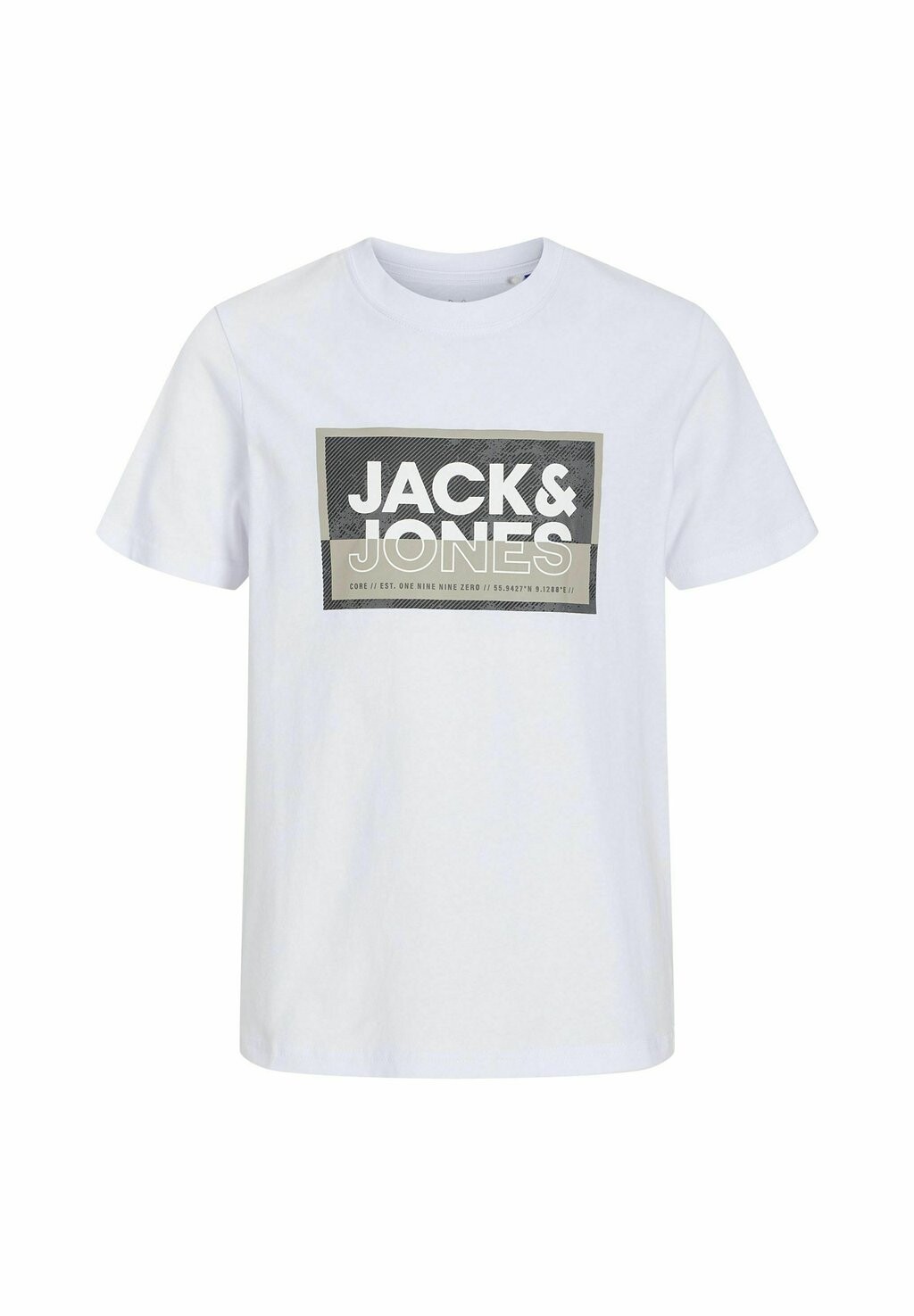 

Футболка с принтом LOGO Jack & Jones, белый