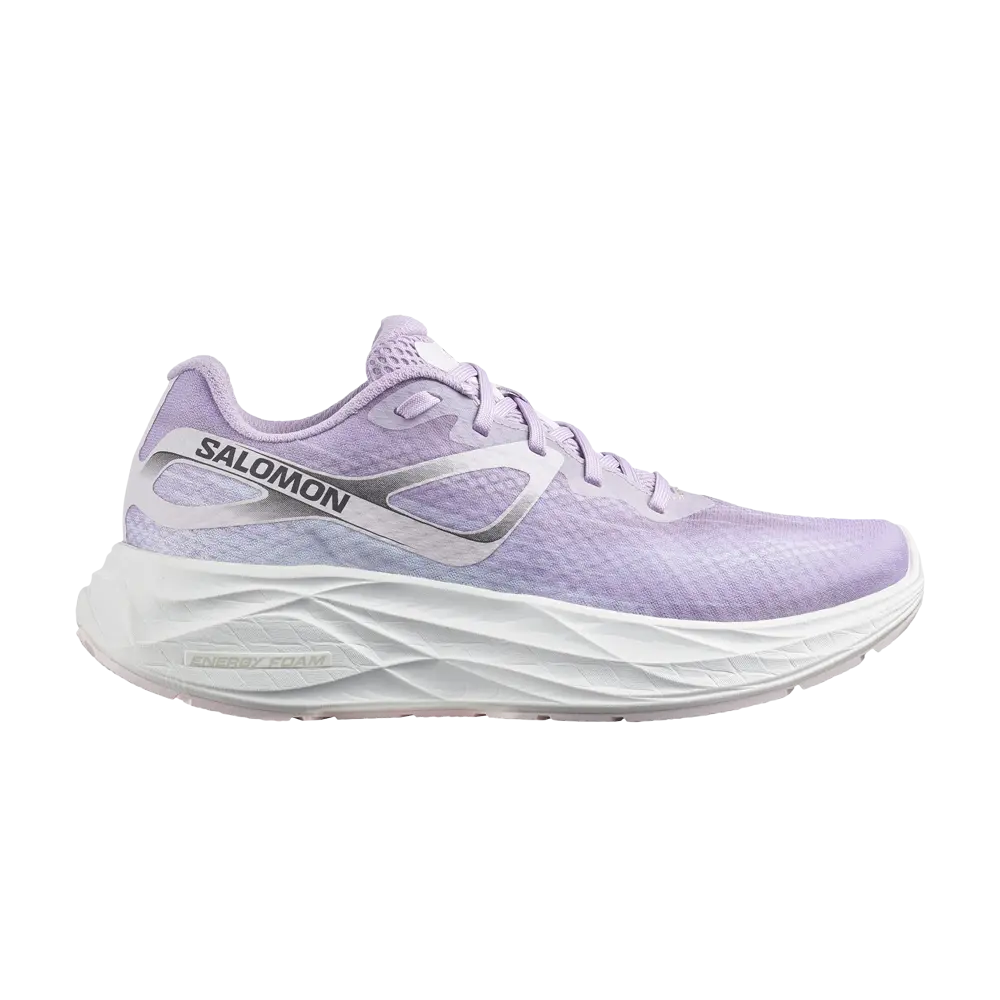 цена Кроссовки Wmns Aero Glide Salomon, фиолетовый