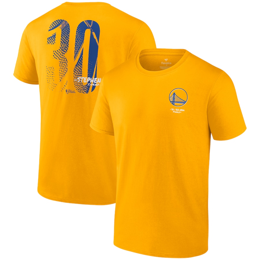 

Футболка с коротким рукавом Fanatics Branded Golden State Warriors, золотой