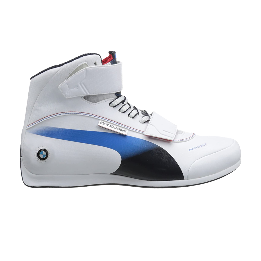 Кроссовки BMW Motorsport x evoSpeed Mid Puma, белый – заказать с доставкой  из-за рубежа через онлайн-сервис «CDEK.Shopping»