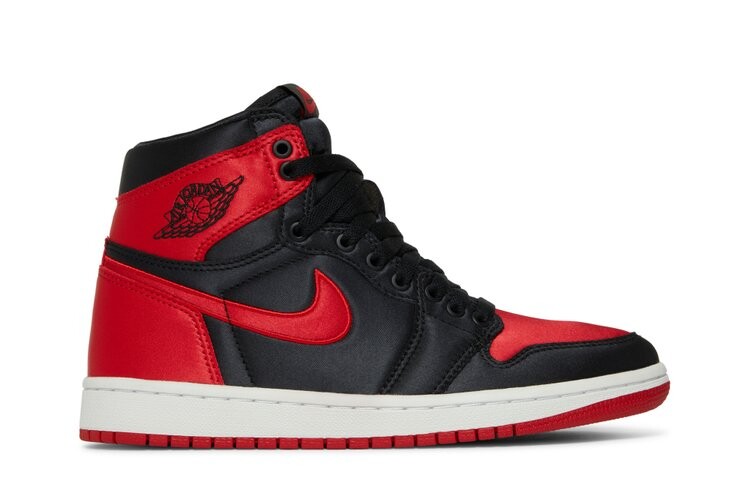 

Кроссовки Air Jordan 1 Retro High OG SE 'Satin Banned' 2016 Sample, черный