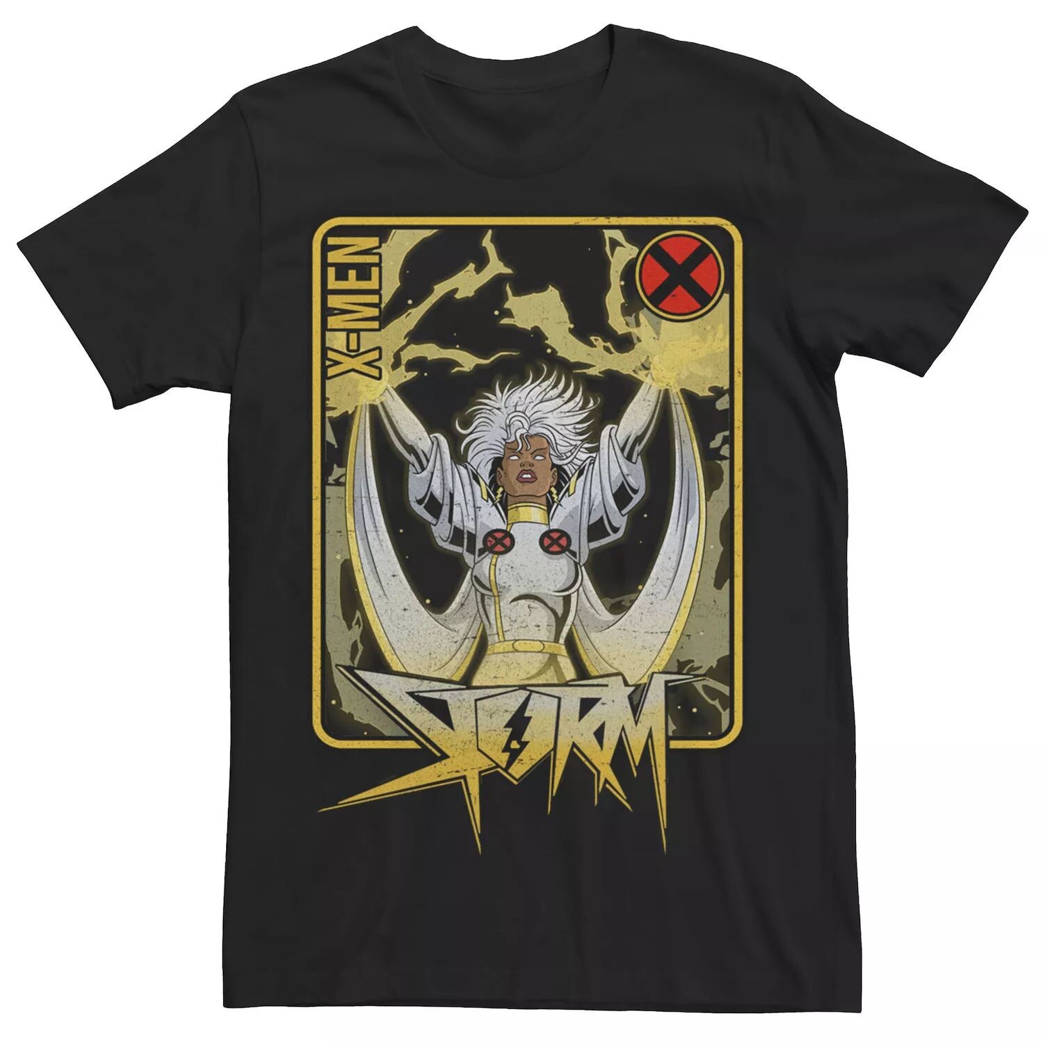 

Мужская футболка с игральными картами Marvel X-Men Storm Licensed Character