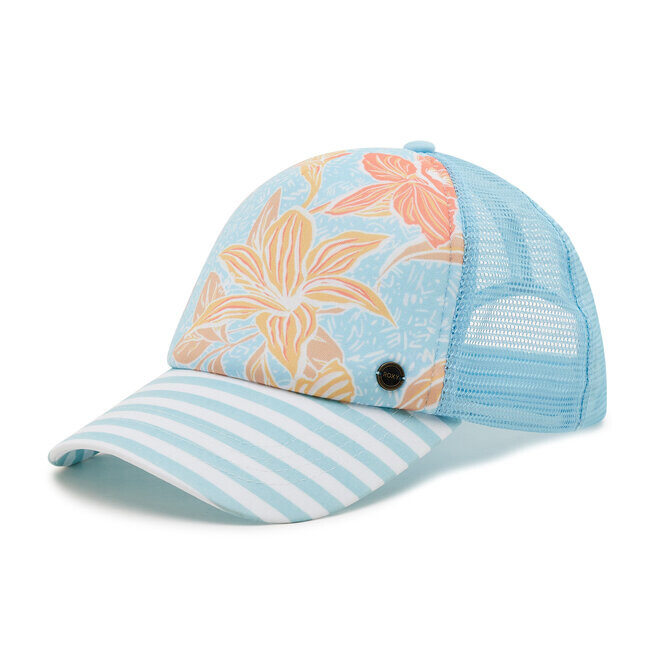 

Бейсболка Roxy BeautifulMorning Trucker, синий желтый
