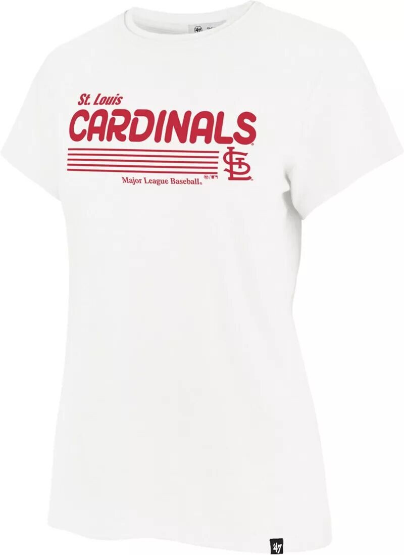 

Женская белая футболка St. Louis Cardinals '47 Harmonize Franklin