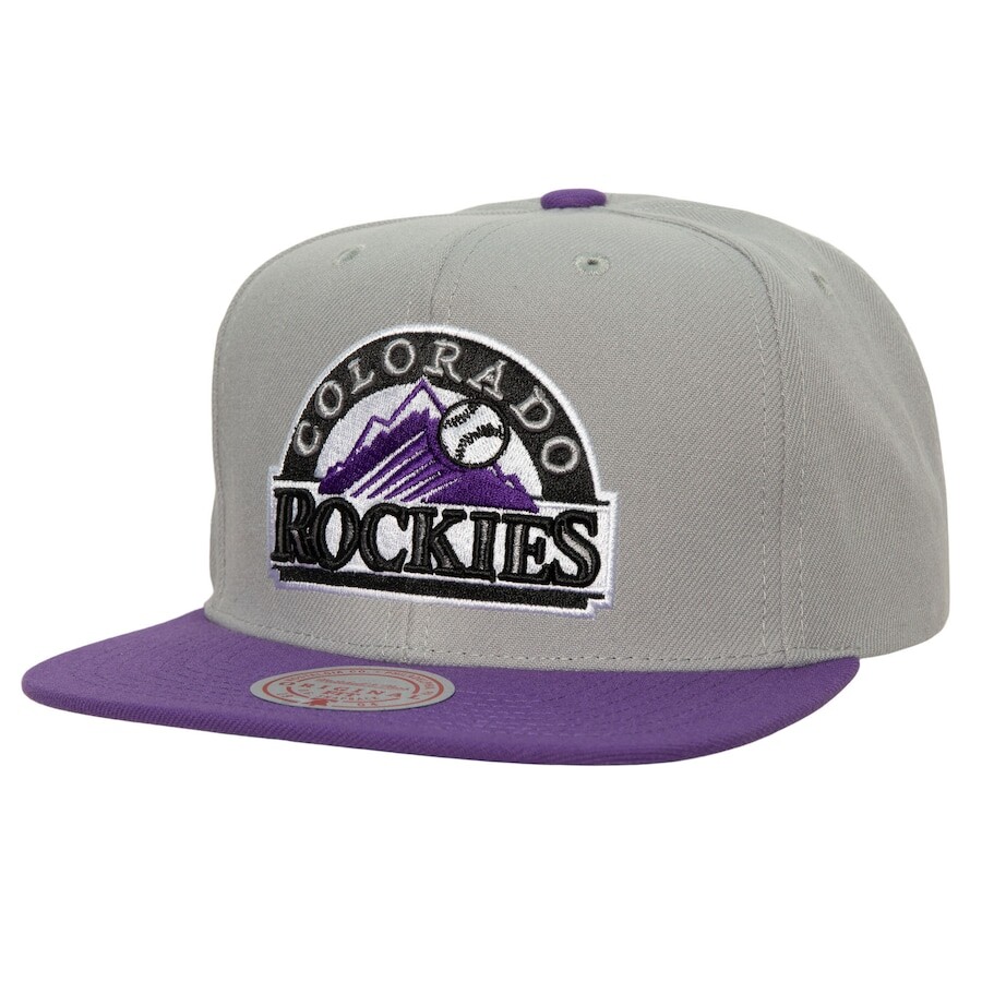 

Бейсболка Mitchell & Ness Colorado Rockies, серый