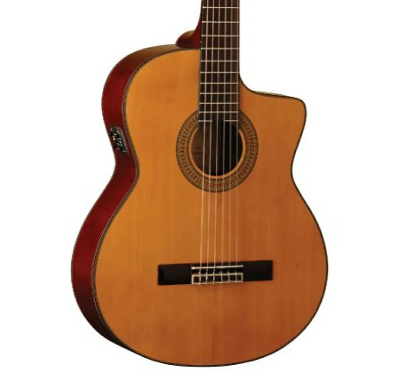 Акустическая гитара Washburn C64SCE Classical Cutaway Acoustic Guitar. Natural