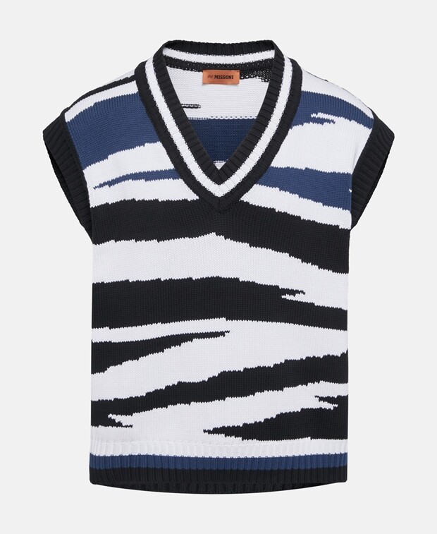 

Пуловер без рукавов Missoni, цвет Caviar Black