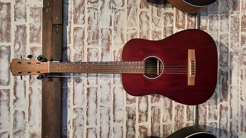 Акустическая гитара Fender FA-15 3/4 Scale Steel Red