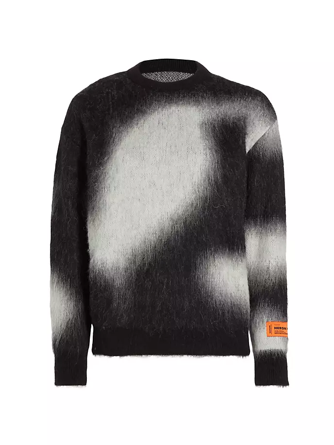 

Свитер с круглым вырезом из альпаки Heron Preston, белый
