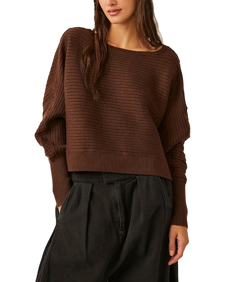 Свитер Free People Sublime Pullover, цвет Chocolate Lava