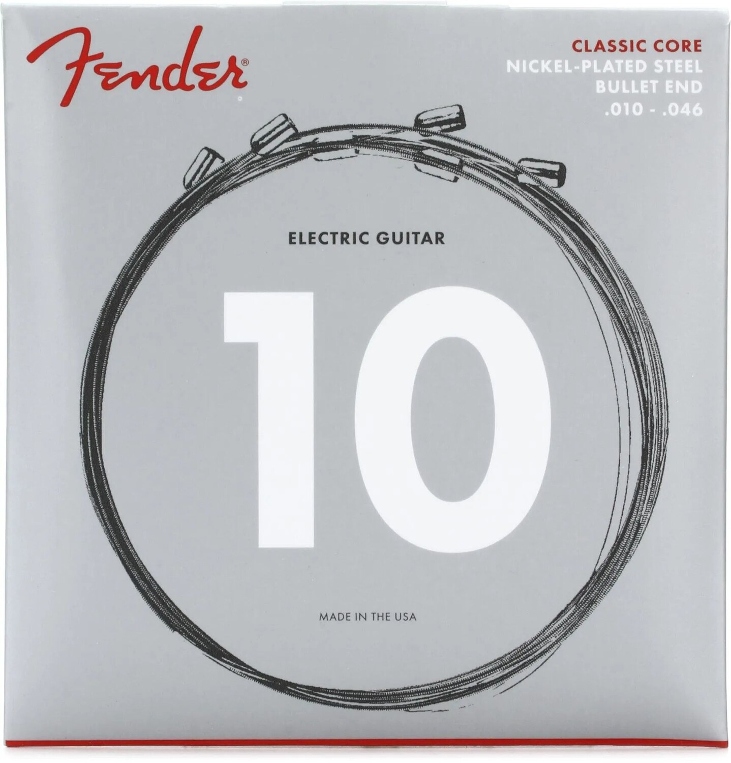 

Струны для электрогитары Fender 3255R Classic Core NPS с пулевидным наконечником — .010-.046 стандартные