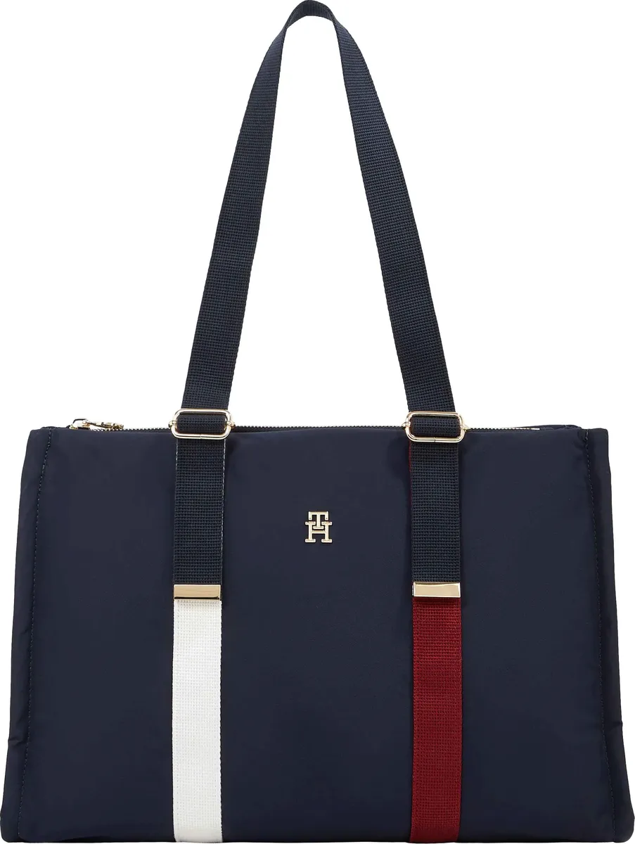 

Tommy Hilfiger шоппер "Женская сумка-тоут TH REVAMP TOTE CB Tote", сумочка, большая сумка, синий