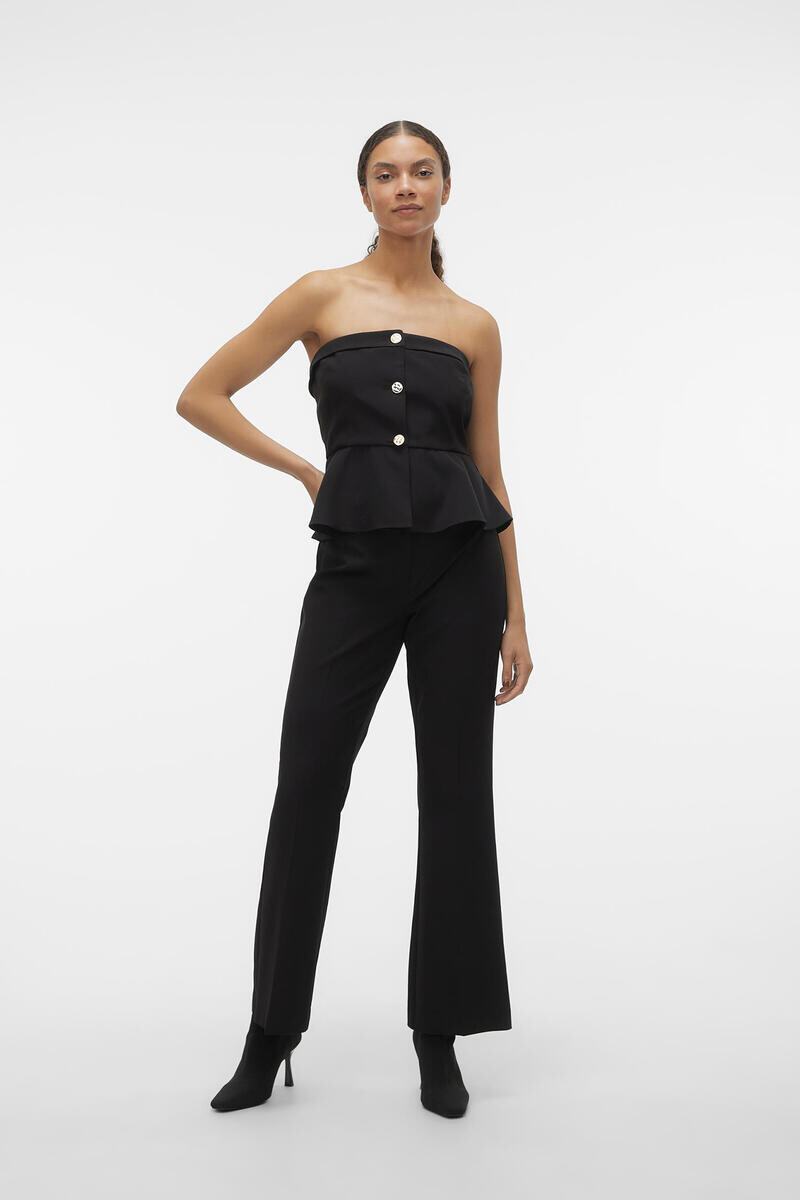 

Расклешенные брюки от костюма Vero Moda, черный