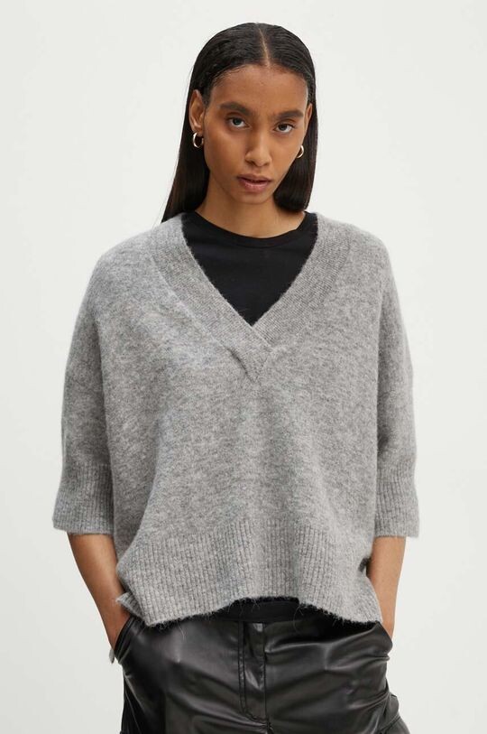 

Шерстяной свитер Selda - Cozy Days RD Day Birger et Mikkelsen, серый