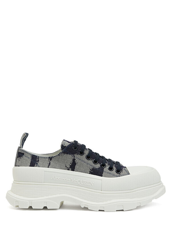 

Мужские кожаные кроссовки Tread Slick цвета индиго Mcqueen, белый