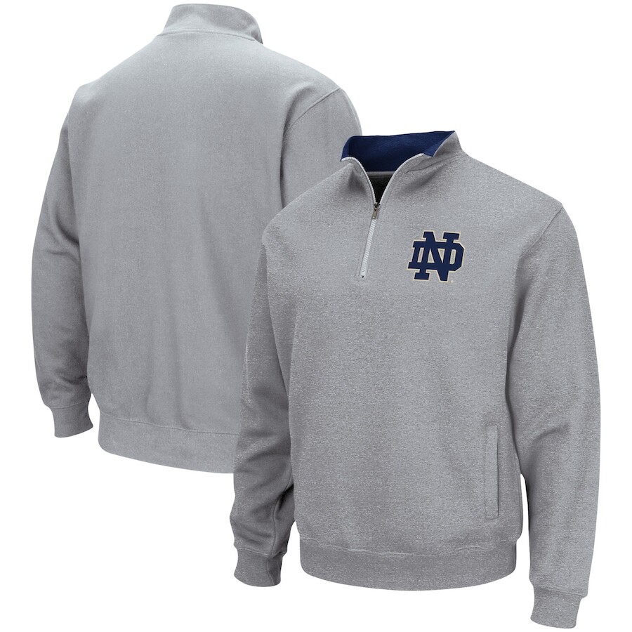 

Толстовка Colosseum Notre Dame Fighting Irish, серый