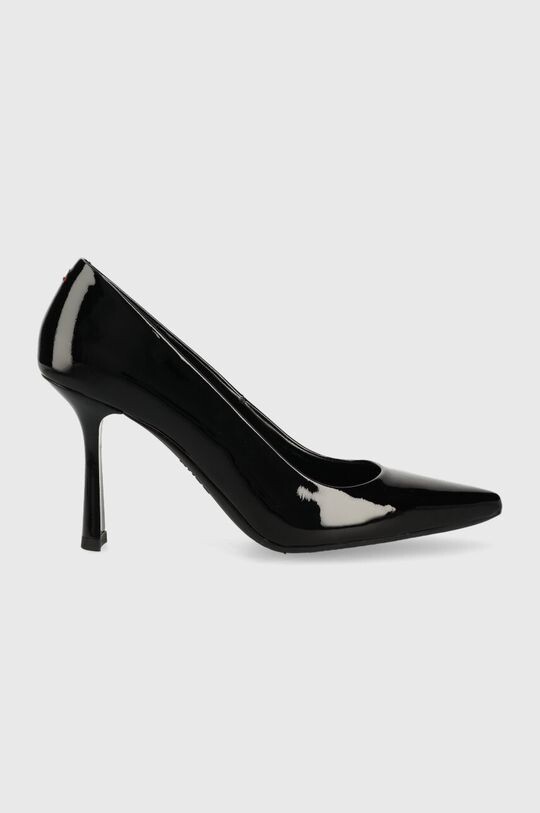 

Кожаные туфли на каблуке Alexis Pump 90-PT Hugo, черный