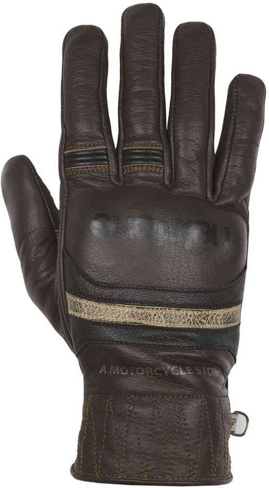 цена Зимние мотоциклетные перчатки Bora Helstons, коричневый/белый