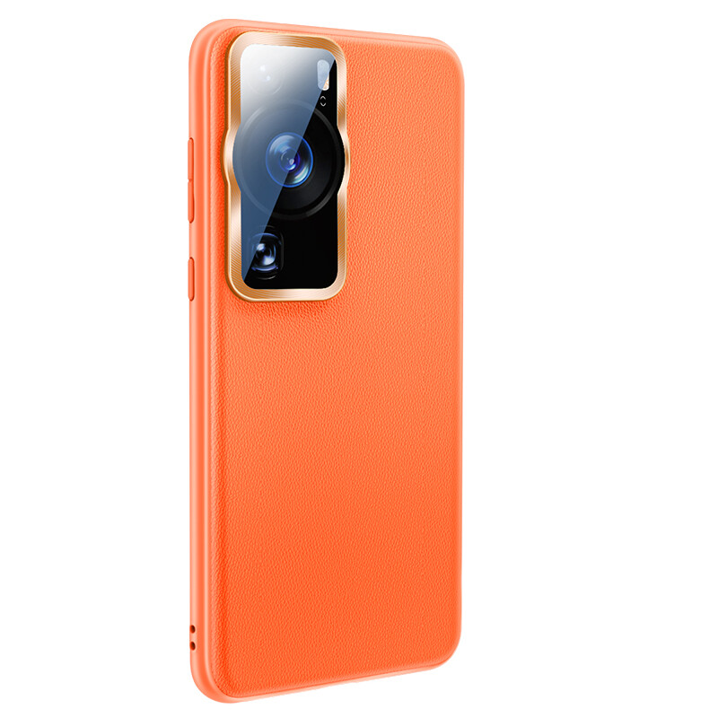 

Чехол для телефона Baohuguang Bao Huguang, Orange|Electroplated vegetarian leather bag lens|Good hand feel