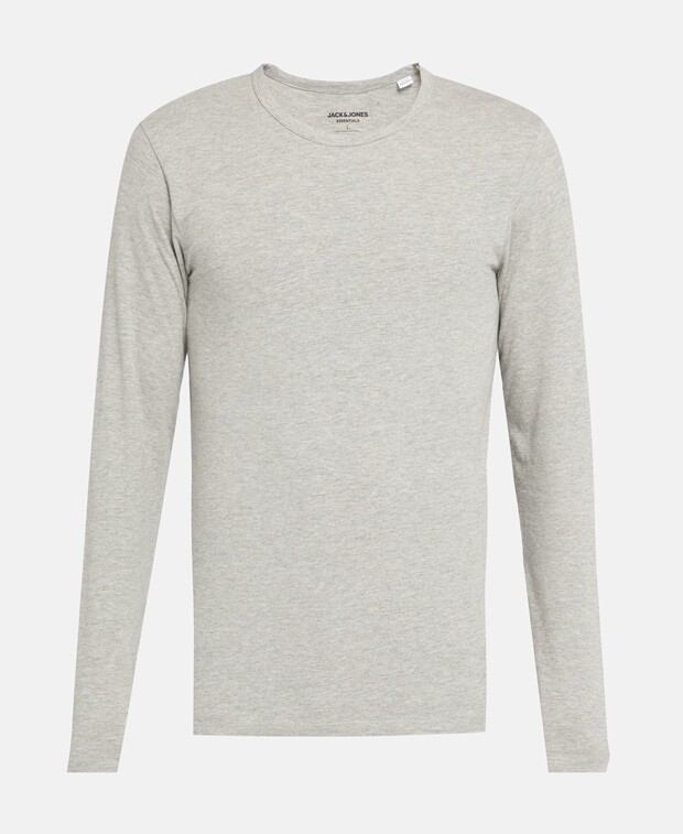 

Топ с длинными рукавами Jack & Jones, светло-серый