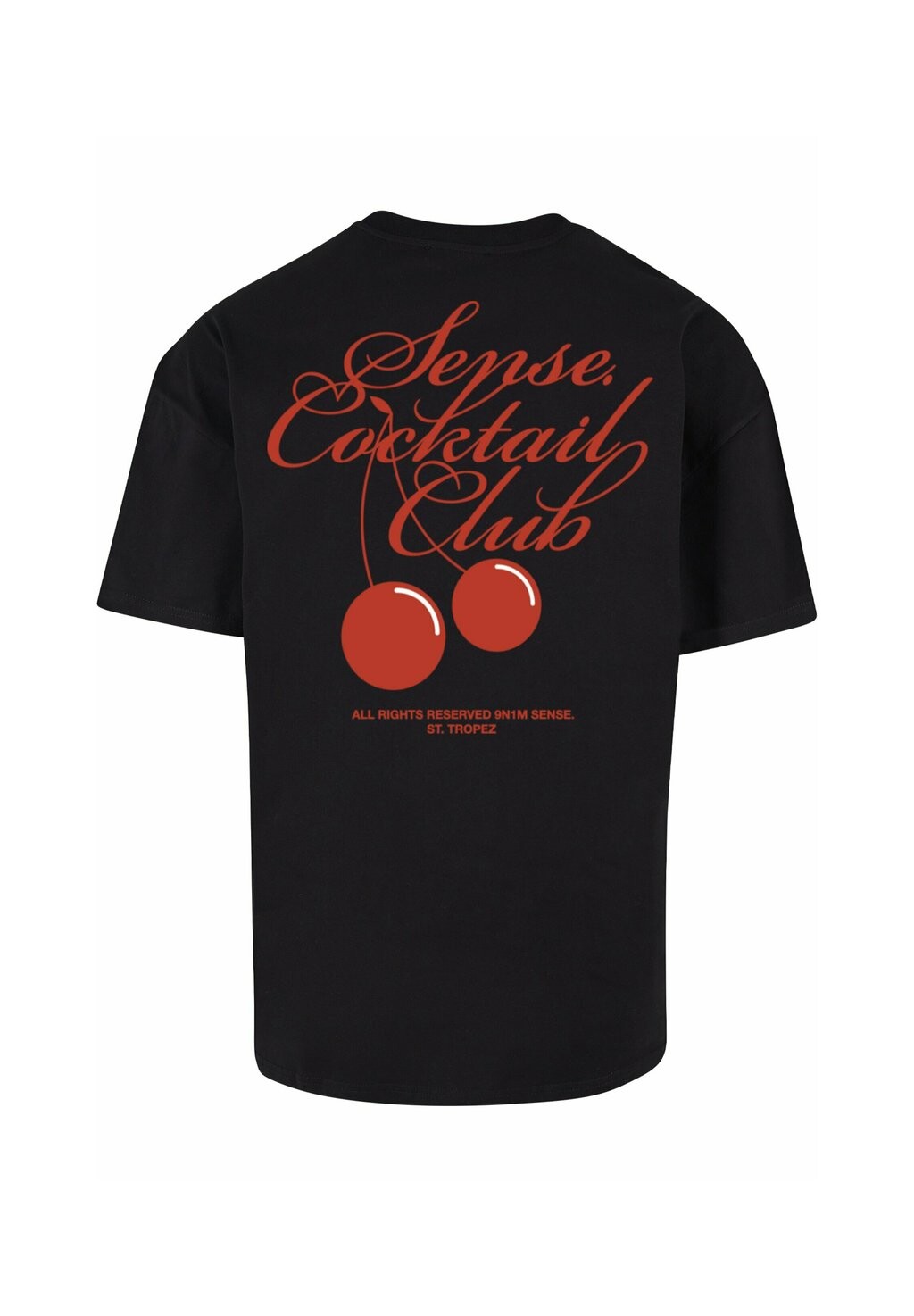

Футболка с принтом Cocktail Club 9N1M SENSE, черная