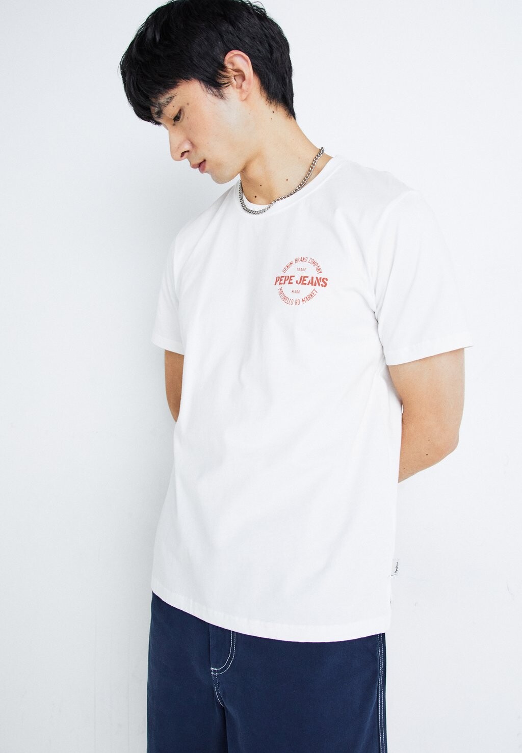 

Футболка с принтом CRAIG Pepe Jeans, цвет white