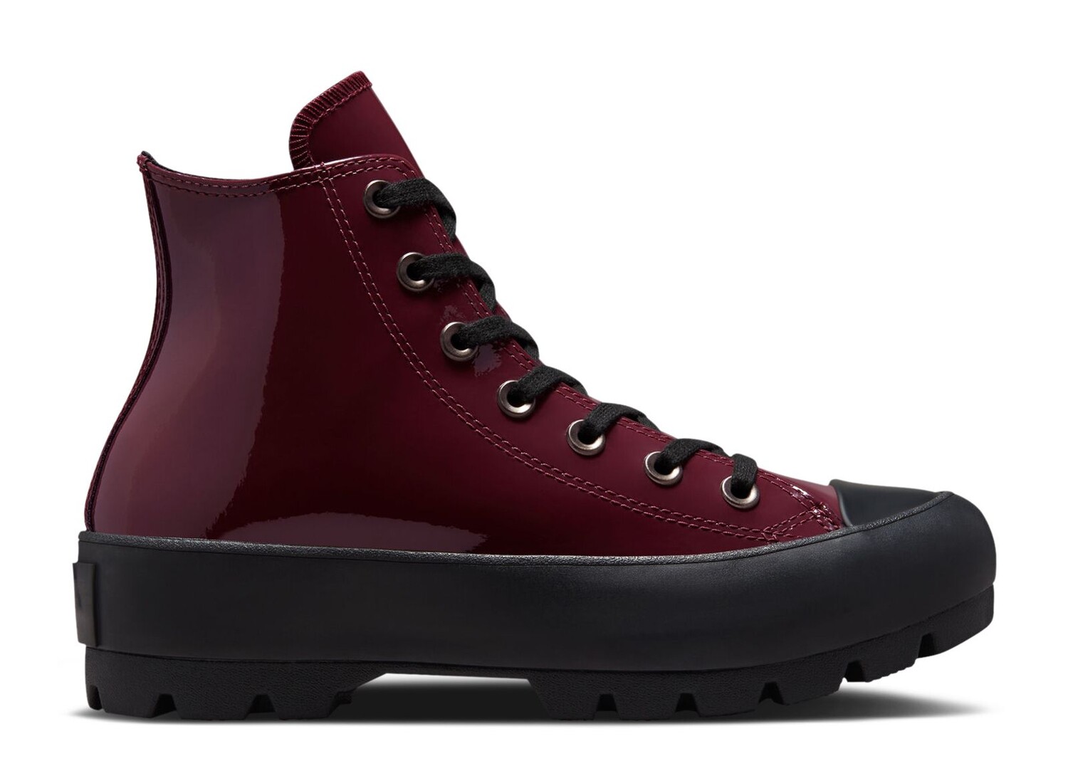 

Кроссовки Converse Wmns Chuck Taylor All Star High Surface Fusion Lugged 'Deep Bordeaux', красный
