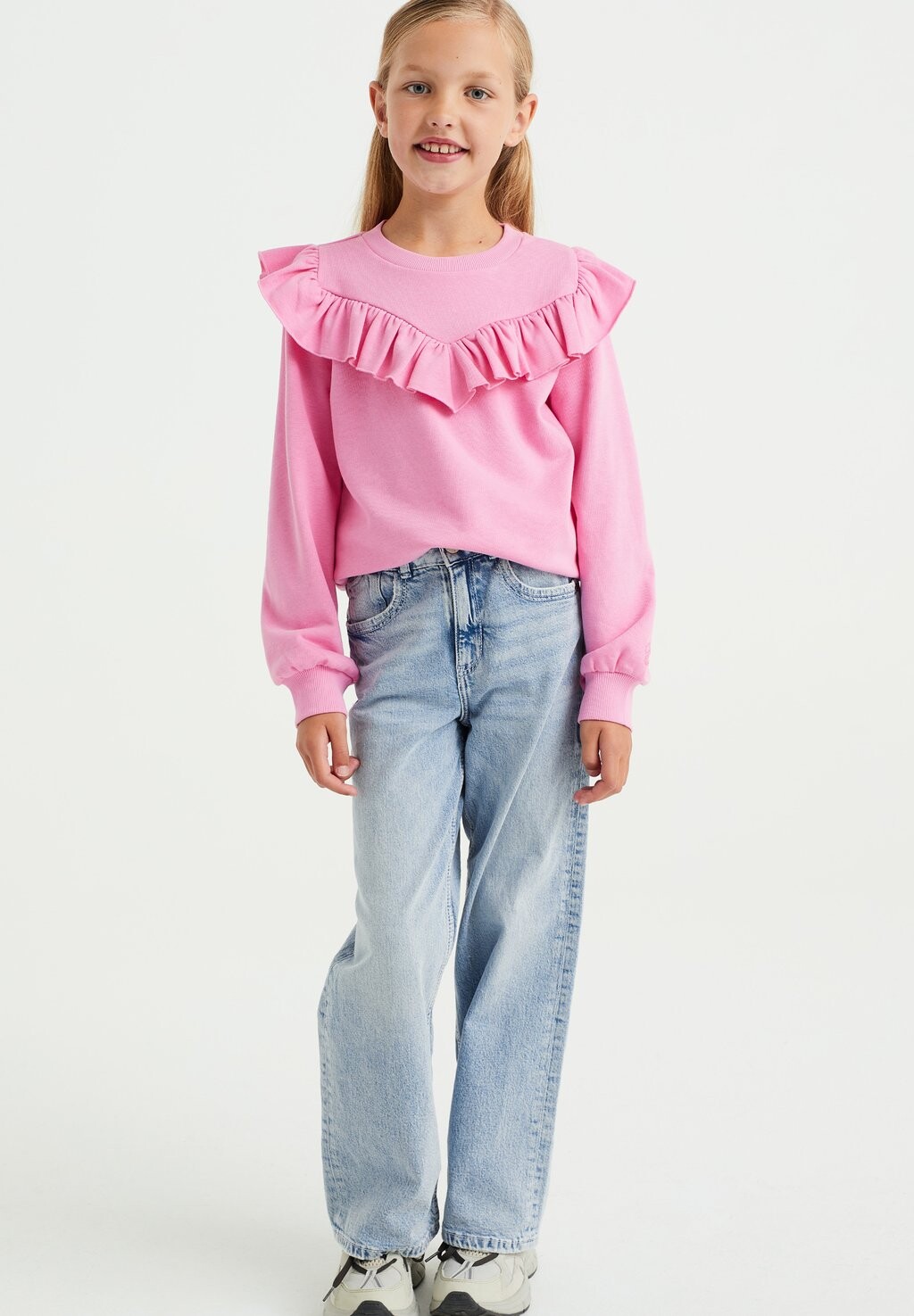 

Толстовка WE Fashion, розовый