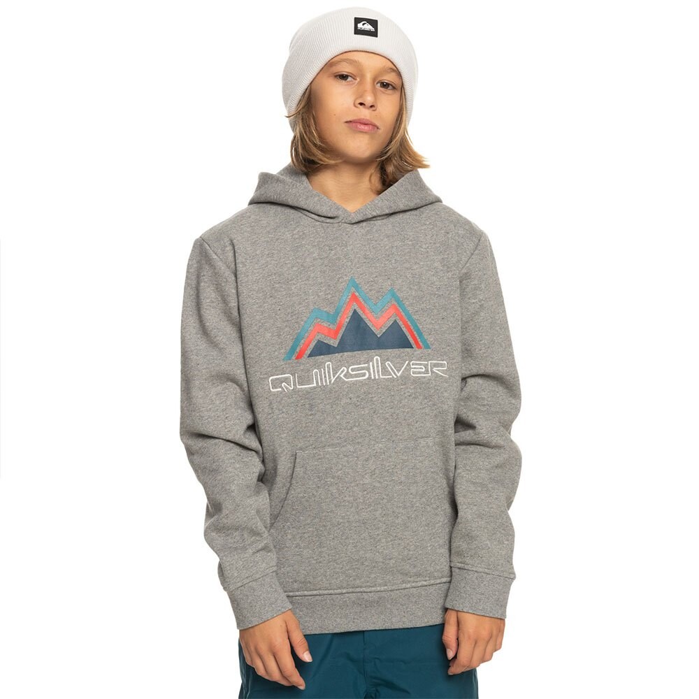 

Худи Quiksilver Big Logo Snow, серый