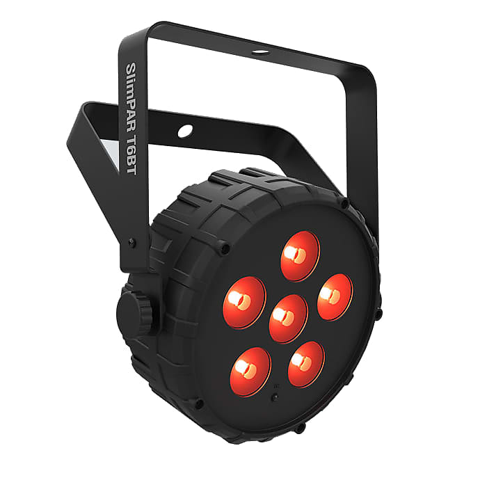 Светодиодный прожектор Chauvet Chauvet DJ SlimPAR T6BT RGB LED Wash Light With Bluetooth rgb светильник для бассейна с bluetooth управлением подводная лампа погружной прожектор для пруда 36 светодиодов водонепроницаемый ландшафтны
