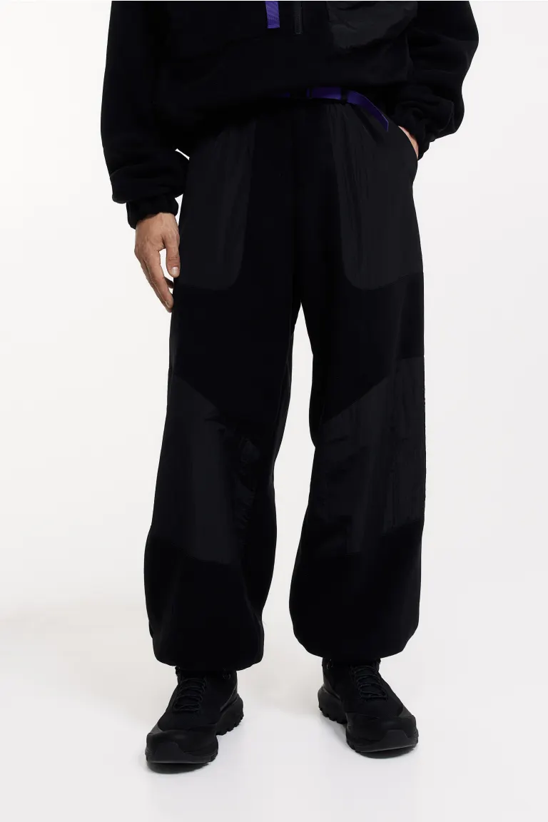 

Флисовые брюки H&M, черный
