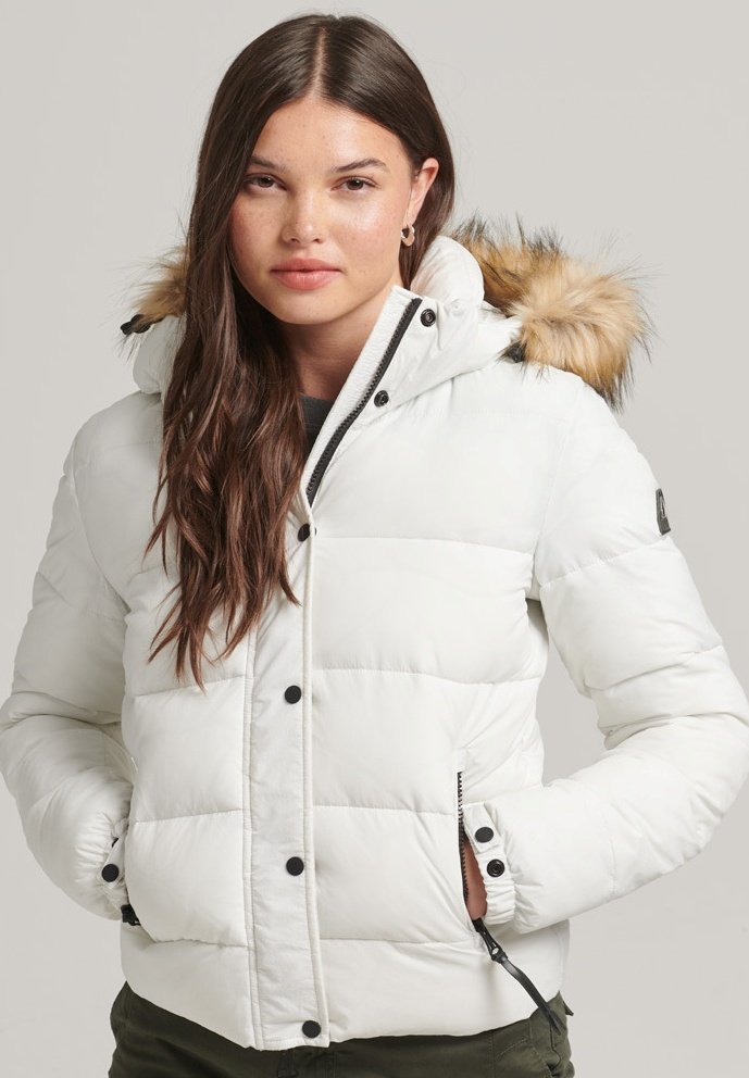 

Зимняя куртка Superdry С КАПЮШОНОМ MID LAYER, цвет winter white