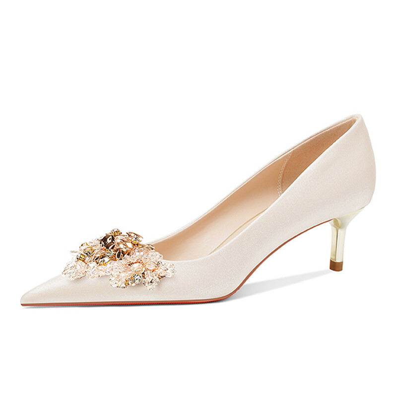 

Туфли женские на высоком каблуке Lanza, цвет CHAMPAGNE COLOR 6.5CM