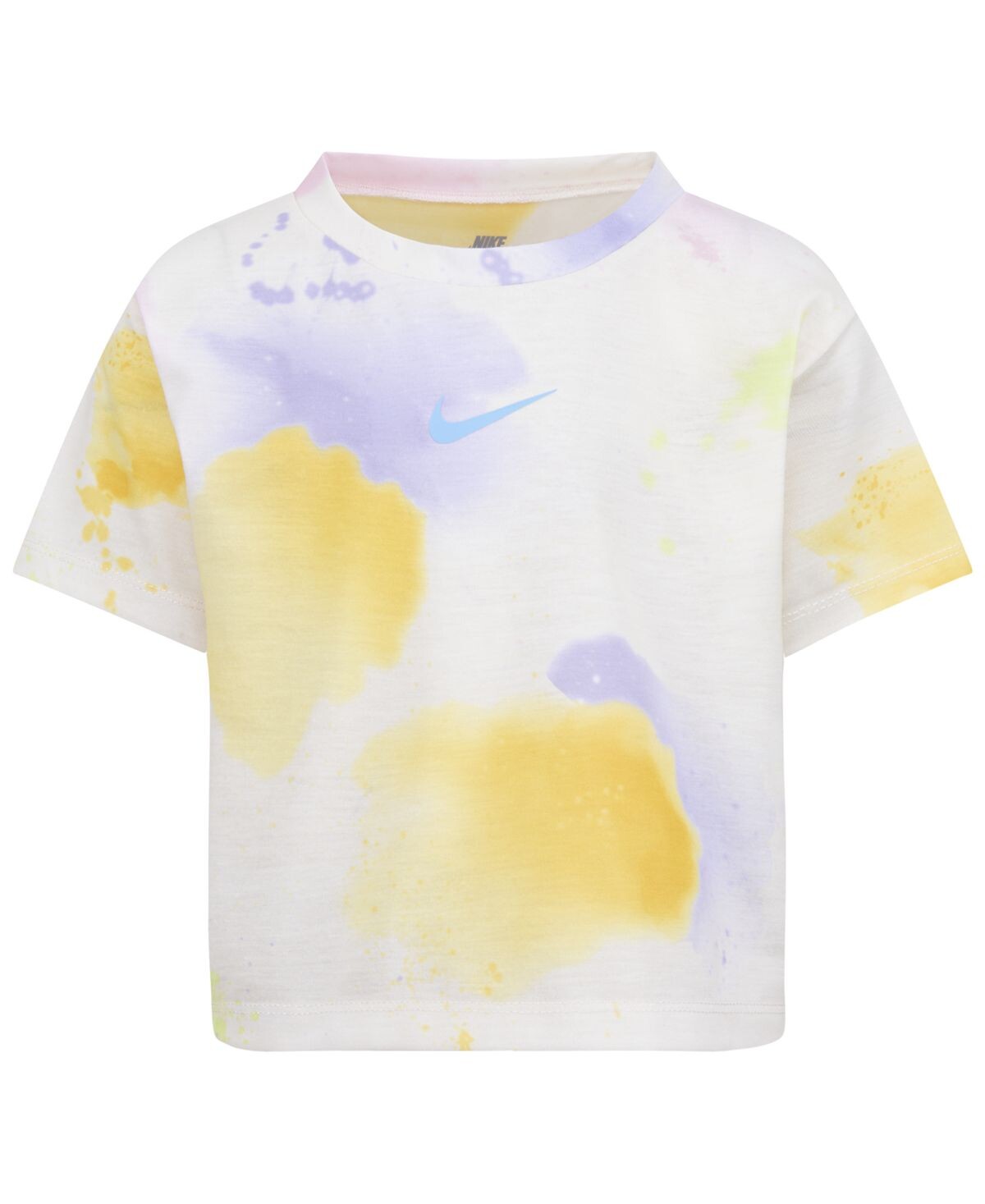 

Свободная футболка с короткими рукавами Little Girls Just DIY It Nike